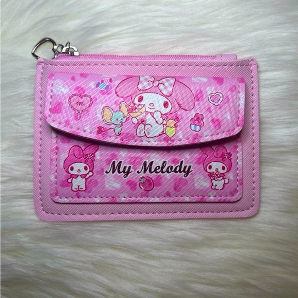 New My Melody from Hello Kitty Small Wallet - Picture 1 of 2